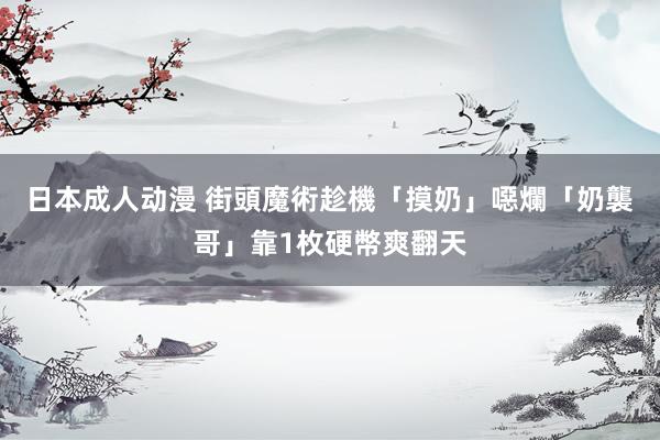 日本成人动漫 街頭魔術趁機「摸奶」　噁爛「奶襲哥」靠1枚硬幣爽翻天