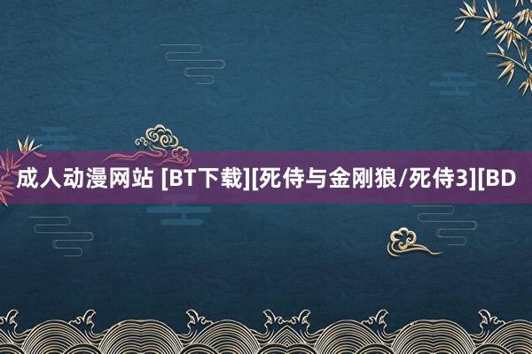 成人动漫网站 [BT下载][死侍与金刚狼/死侍3][BD